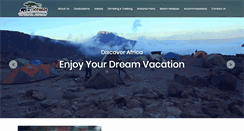 Desktop Screenshot of kichaostanzaniasafaris.com